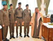 أمير منطقة الرياض يقلّد عدداً من الضباط رتبهم الجديدة