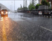الأرصاد: أمطار ورياح نشطة في 5 مناطق خلال ساعات