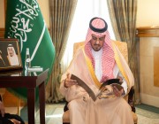 الأمير سعود بن مشعل يستقبل مدير سجون المنطقة ومدير فرع الإدارة العامة للمجاهدين ورئيس مجلس المديرين بمطارات جدة