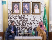 الأمير عبدالعزيز بن سعود يستقبل وزير الداخلية الباكستاني المكلف