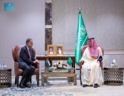 الأمير عبدالعزيز بن سعود يلتقي وزير الداخلية الأردني