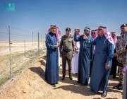 الأمير فيصل بن مشعل يقف على موقع المشروع الجديد لمقر مدينة الحجاج بمنطقة القصيم