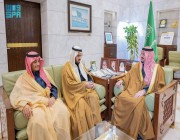 الأمير محمد بن عبدالرحمن يستقبل الرئيس التنفيذي لمطارات الرياض المعين حديثاً