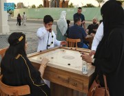 اللجنة السعودية للألعاب الشعبية تختتم مشاركتها في يوم التأسيس بجدة التاريخية
