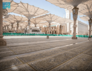 سجاد المسجد النبوي منتج وطني فاخر ذو تصميم خاص في خدمة ضيوف وزوار المسجد النبوي