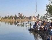 صرع عمال إثر غرق معدية بنهر النيل