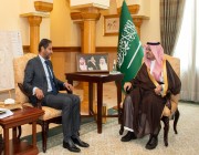 نائب أمير مكة يستقبل السفير الجيبوتي لدى المملكة