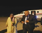 وزير خارجية جمهورية مصر العربية يصل الرياض