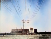 أول محطة توليد الكهرباء في الرياض