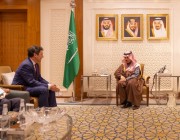بن فرحان يستقبل رئيس لجنة الشؤون الخارجية ومجموعة الصداقة الفرنسية الخليجية