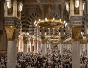 خدمة "حالة الإشغال" الإلكترونية تعزّز جهود تنظيم حشود المصلين في المسجد النبوي