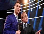 رونالدو يُحرج رئيس نادي ريال مدريد فلورنتيو بيريز