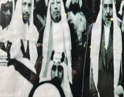 صورة نادرة للملك سعود خلال زيارته لمزارع الصدقات النبوية