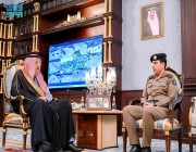 أمير الباحة يتسلّم تقرير الدفاع المدني عن الحالة المطرية في المنطقة