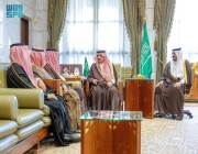 أمير الرياض يستقبل رئيس فرع النيابة العامة بالمنطقة