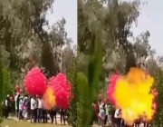 إصابة 6 طلاب بانفجار بالونات خلال حفل تخرج بالعراق .. فيديو