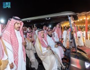 الأمير فيصل بن بندر يزور مهرجان الألبان والأغذية بمحافظة الخرج