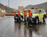 الدفاع المدني يدعو إلى الحذر من استمرار الأمطار الرعدية على معظم مناطق المملكة