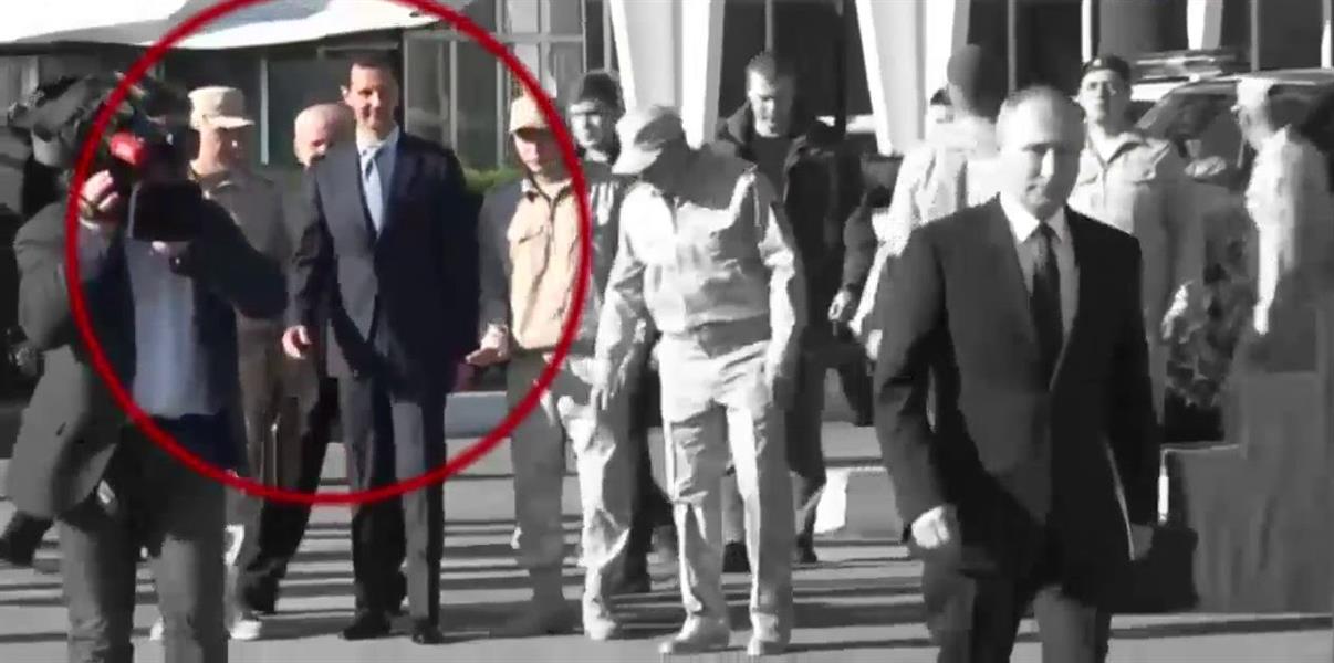 لقطة للأسد أثناء استقبال بوتين تثير جدلاً.. “إهانة”