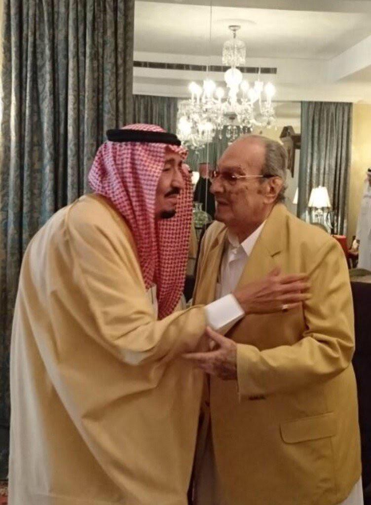 صور تحكي اهتمام الملك سلمان بأخيه الأمير طلال بن عبدالعزيز  ‏
