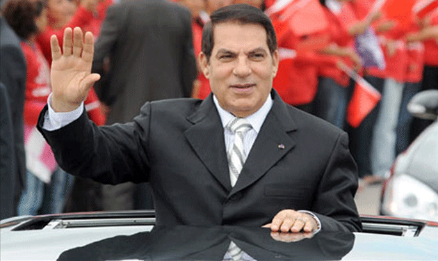 ردة فعل الشارع التونسي عودة بن علي
