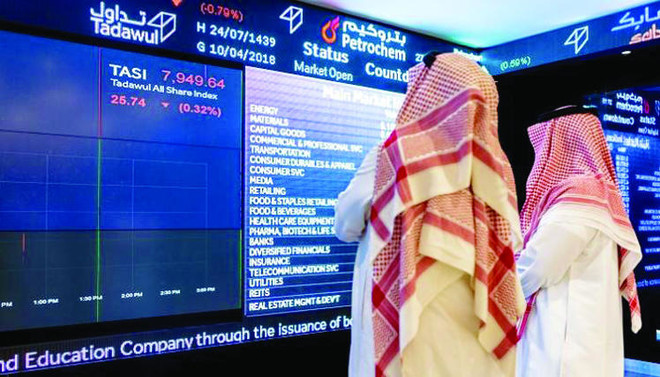 2.08 تريليون القيمة السوقية للأسهم السعودية بنهاية الربع الأول