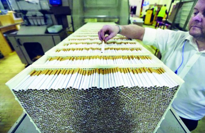 تراجع واردات التبغ في المملكة 43 % في عام بفعل الضريبة الانتقائية
