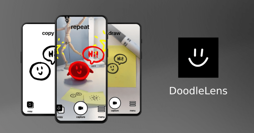 DoodleLens: جديد تطبيقات الواقع المُعزز “AR” على أندرويد