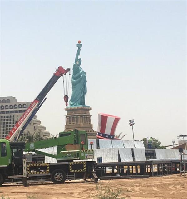 “أمانة جدة” ترد على الأنباء التي ترددت حول بناء تمثال الحرية بكورنيش الحمراء‎