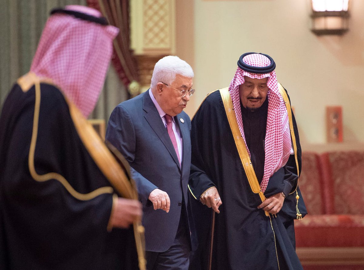 الملك سلمان لـ أبومازن: إعلان إسرائيل ضم أراضٍ فلسطينية مرفوض