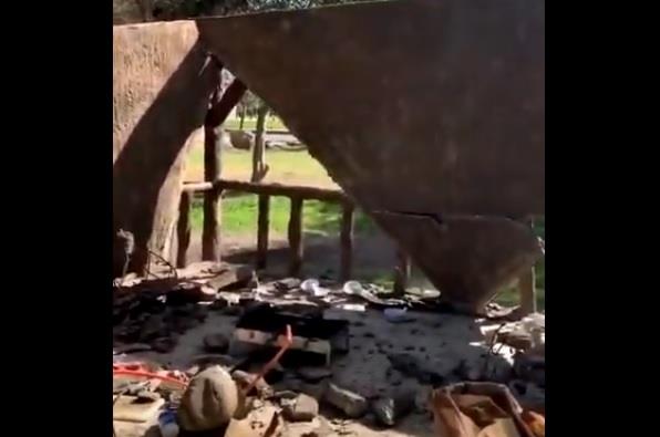 فيديو.. انهيار مظلة على عائلة في منتزه بنجران..و”الأمين” يشكل لجنة للتحقيق