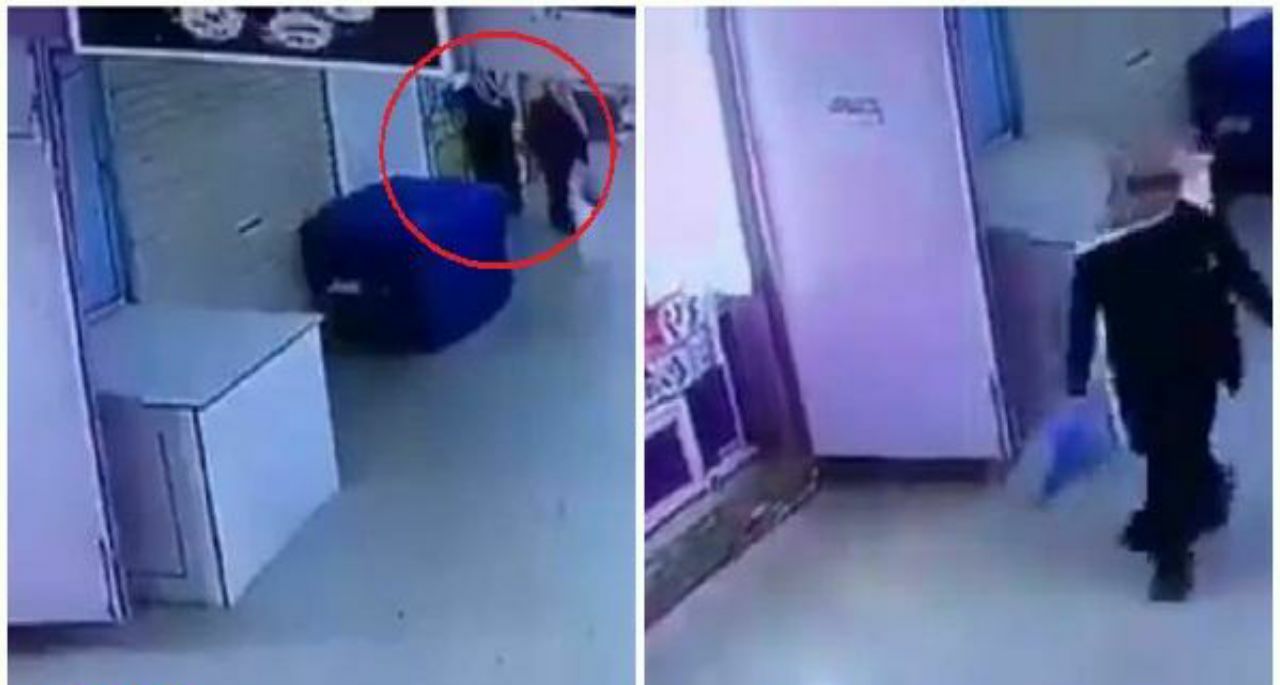 بالفيديو: شاب ملثم يتحرش بـ”فتاة” داخل سوق بـ”وادي الدواسر”