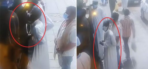 في نهار رمضان .. شاهد: لصّ يسرق محفظة شخص في لمح البصر باستخدام “مشرط” بحي البطحاء