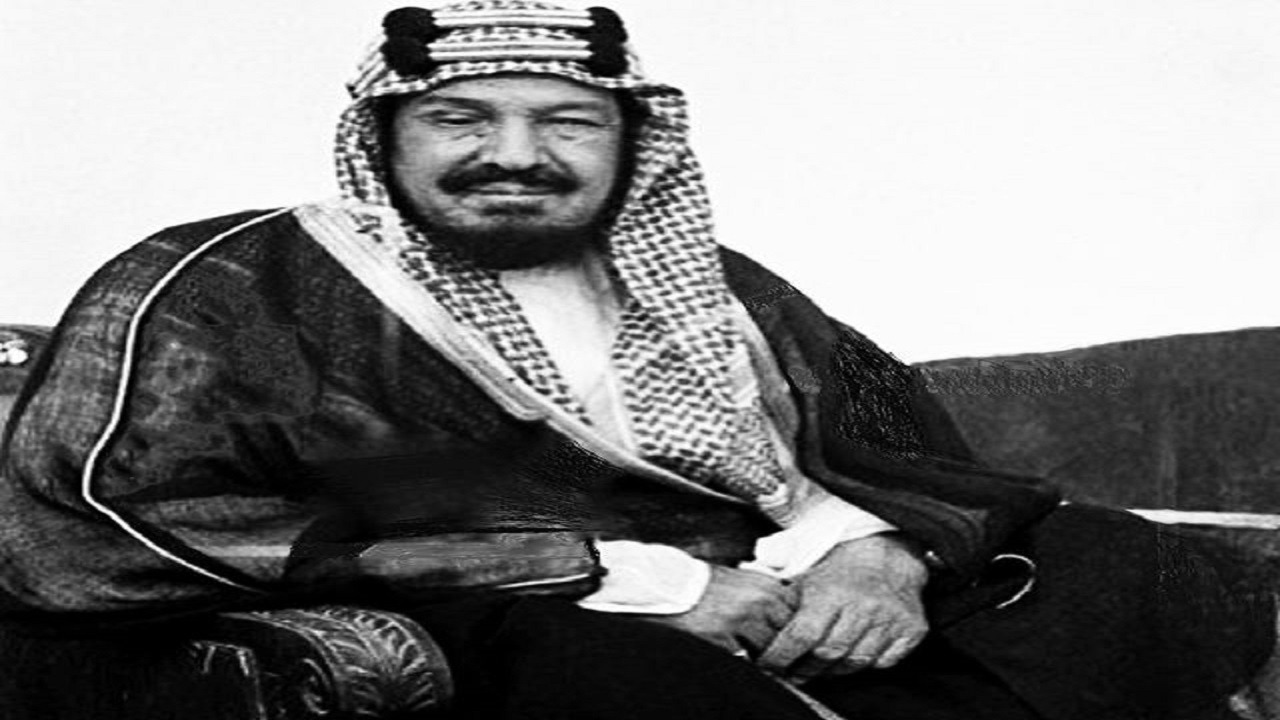 صورة قديمة للملك عبدالعزيز وهو في عمر 36 عاما