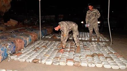 لبنان: إحباط محاولة تهريب 4 أطنان مخدرات إلى مصر (صور)