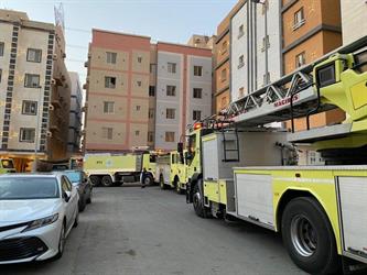 “مدني جدة” يسيطر على حريق بشقة سكنية بحي الواحة شمال المحافظة