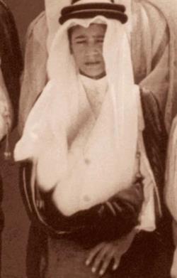 صورة نادرة للملك سلمان في سن الحادية عشرة من عمره
