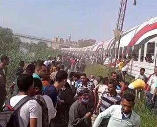 مصر.. خروج عربة قطار بخط الصعيد ولا إصابات بشرية