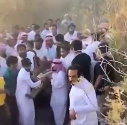 فيديو .. لحظة العثور على “العيادي” مفقود تيماء بصحة جيدة