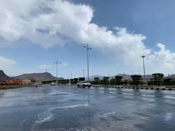 ” الأرصاد “: أمطار رعدية على منطقة عسير
