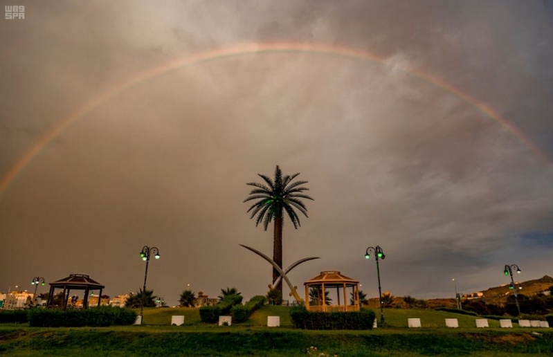 المركز الوطني للأرصاد: أمطار رعدية ممطرة على منطقة الباحة