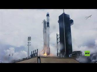 سبايس إكس تطلق صاروخا يحمل سفينة شحن مع المستلزمات لمحطة الفضاء الدولية