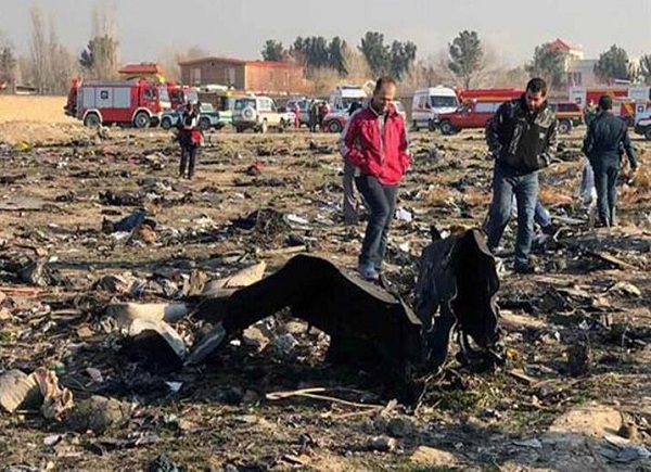 مجموعة التنسيق والاستجابة لضحايا سقوط الطائرة الأوكرانية تقدم إشعارا للتعويض ضد إيران