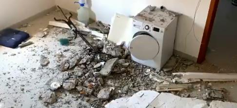 فيديو.. انهيار سقف منزل في الظهران على عائلة بسبب غش بالبناء
