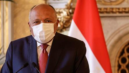 سامح شكري يحمل رسالة مصرية هامة لأوروبا حول أزمة سد النهضة