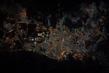 صورة مُذهلة التقطت من الفضاء لمدينة جدة