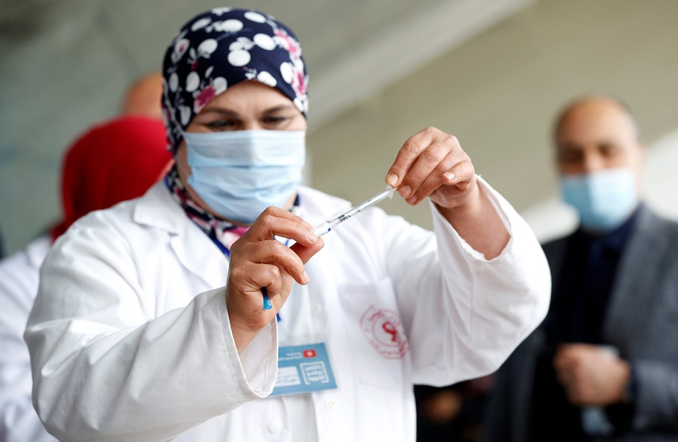 تونس تسجل 8473 إصابة جديدة بفيروس كورونا