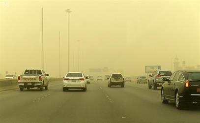 “المسند”: كتلة من الغبار قد تصل إلى مدينة الرياض بعد قليل