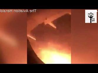 حريق في طائرة “بوينج” أثناء هبوطها في مطار وجدة بالمغرب