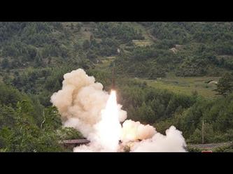 فيديو جديد للقطار الكوري الشمالي قاذف الصواريخ الباليستية